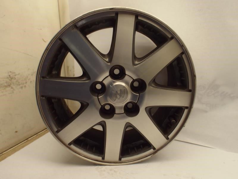 Wheel 16x6-1/2 Aluminum 8 Spoke Brushed Opt NW0 Fits 02-04 RENDEZVOUS 460873