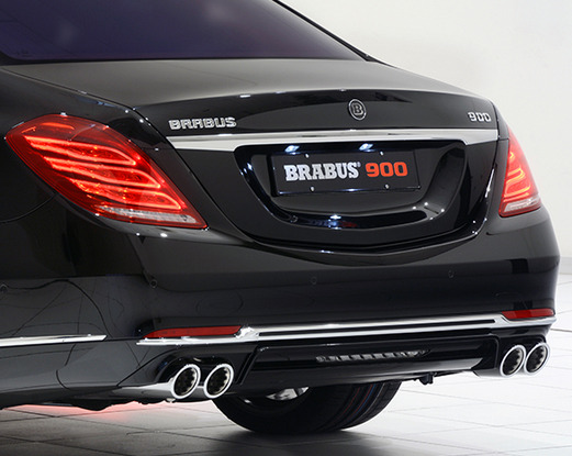 BRABUS Valve Controlled Exhaust System & Rear Diffuser Set for W222 S600