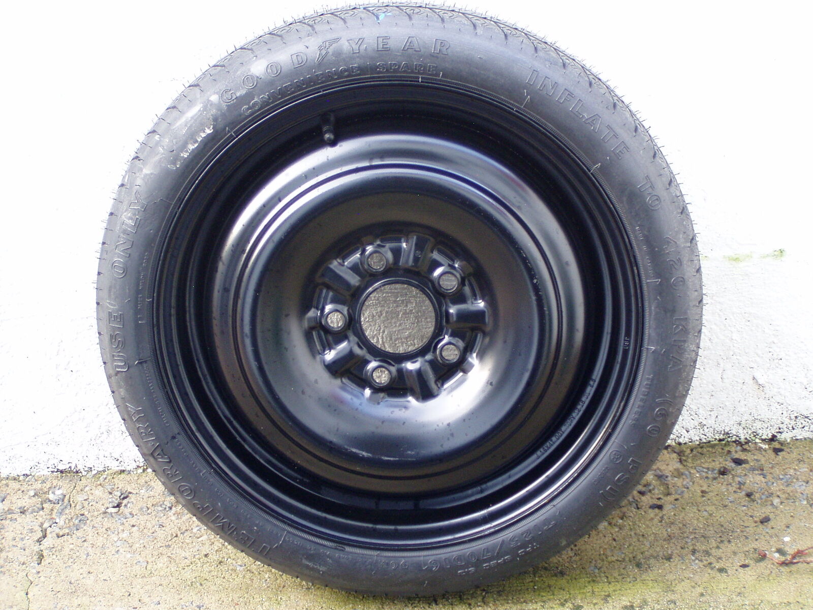 00-12 Mitsubishi Galant Eclipse spare tire donut tire T125-/70D 16