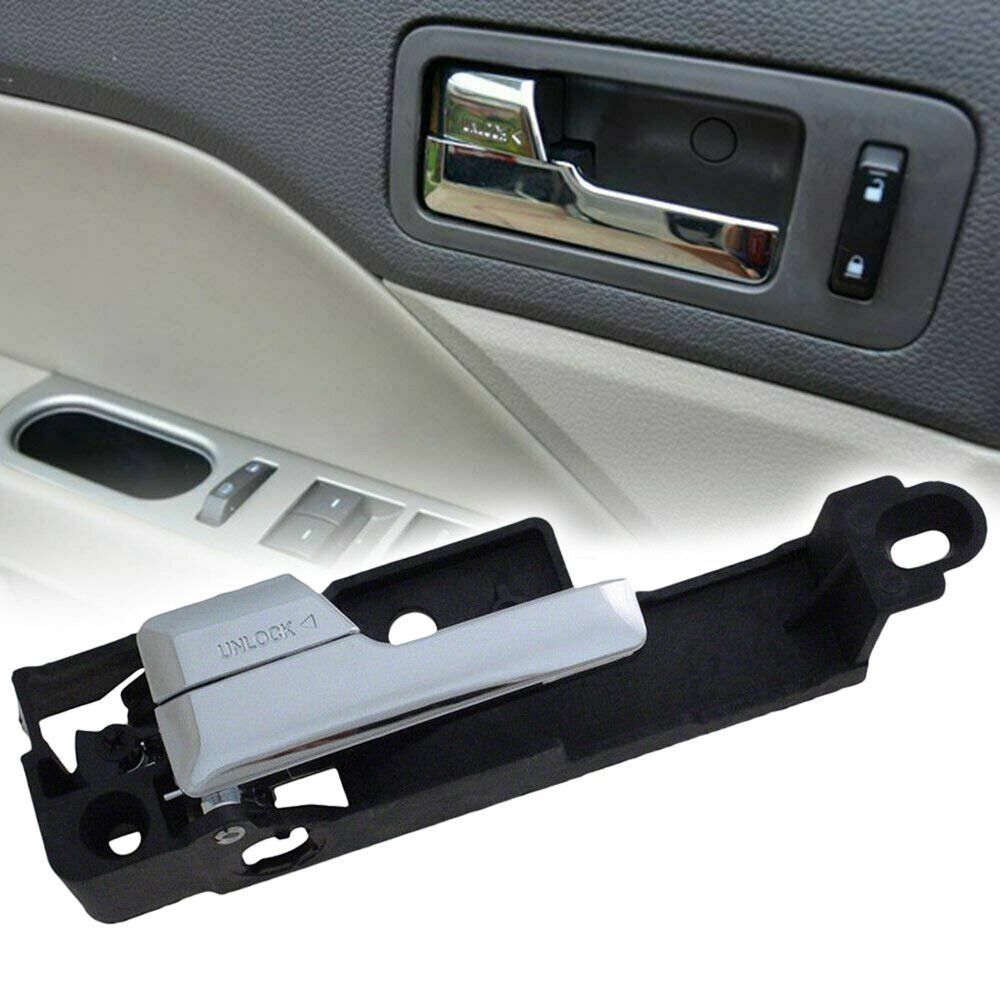 Interior Door Handle For 2006-2012 Ford Fusion MKZ Front Left Driver Side Chrome