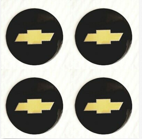 4pcs NEW Wheel Center Cap Logo Sticker Decal Emblem 3.5\