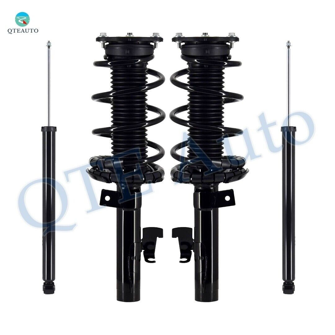 Set 4 Front Quick Complete Strut-Rear Shock Absorber For 2004-2011 Volvo S40 FWD
