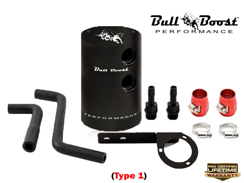 G35 and 350Z Baffled Oil Catch Can Kit System | Bull Boost Performance™