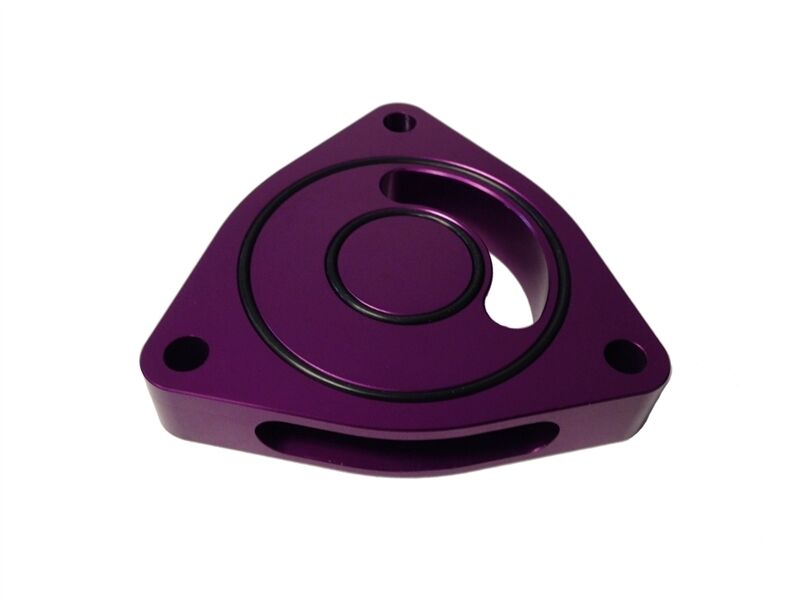 Torque Solution Blow Off BOV Sound Plate Purple Fits Dodge Caliber SRT-4 08-09