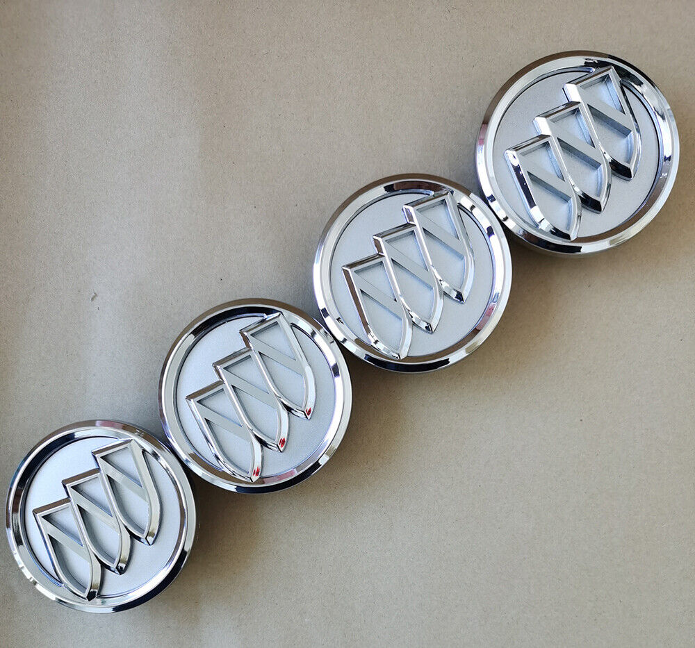 Chrome Center Caps for Buick Allure LaCrosse Lucerne Terraza Rendezvous #9595010