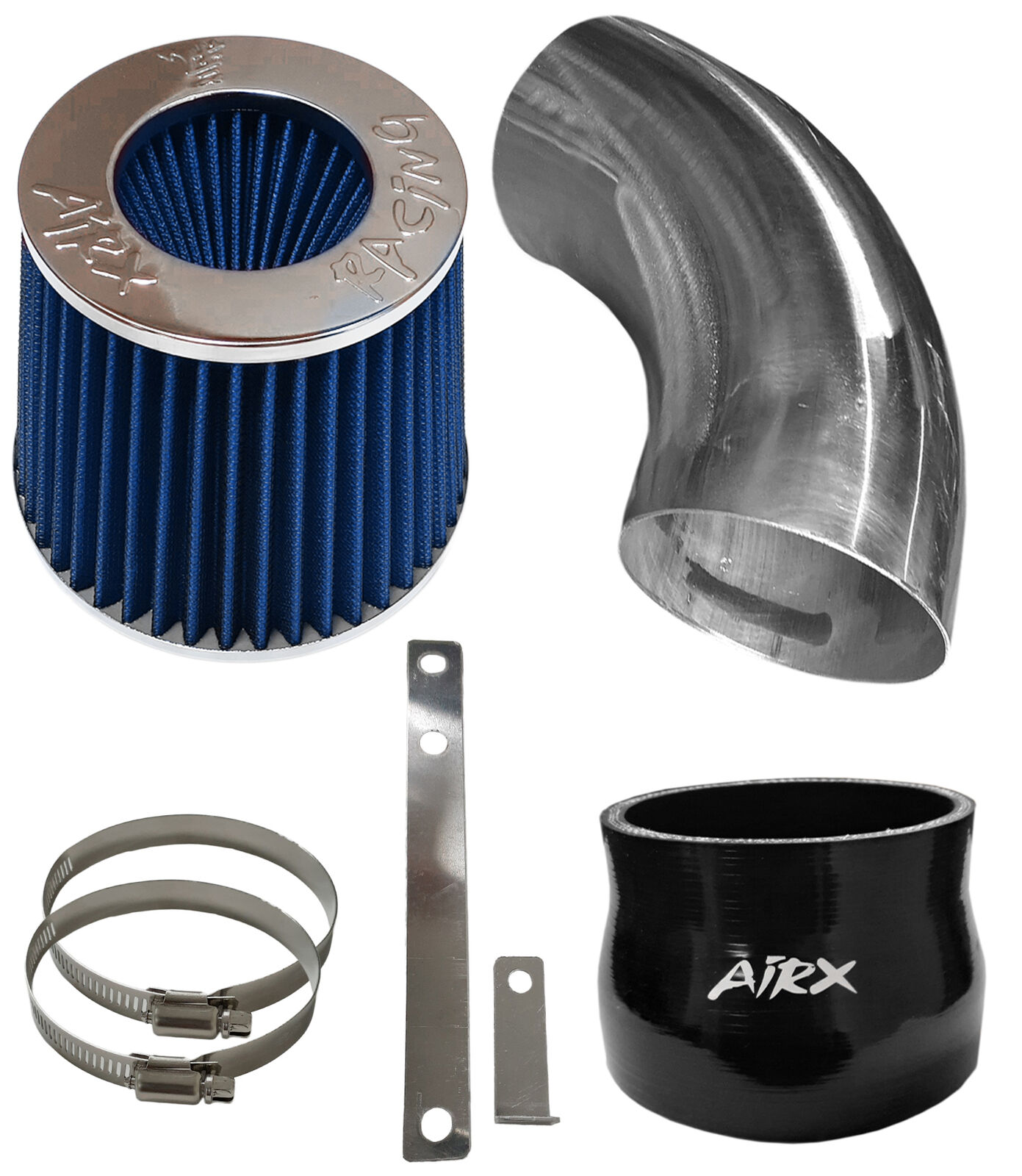 BLACK BLUE AirX Racing Air intake kit&filter for 96-99 BMW 318i 318iS 318ti Z3