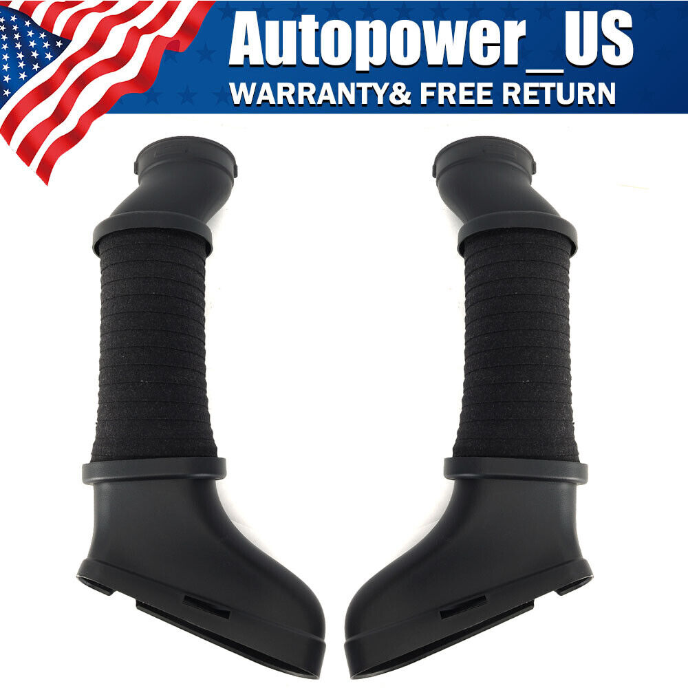2 X Air Cleaner intake Duct Hose Pair LH & RH For 12-17 Benz E550 Cls550 W218