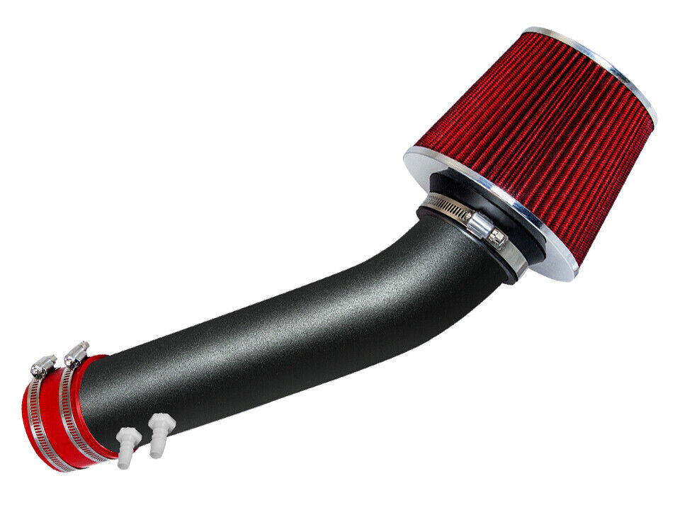 95-97 For CAVALIER/PONTIAC SUNFIRE 2.2L 4-Cyl Air Intake System & Filter Kit Red