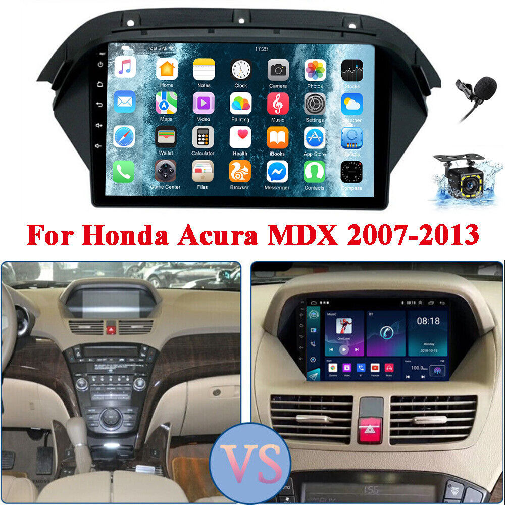Cam+ Android 13 For Honda Acura MDX 2007-2013 Car Stereo Radio GPS Navi WIFI 32G