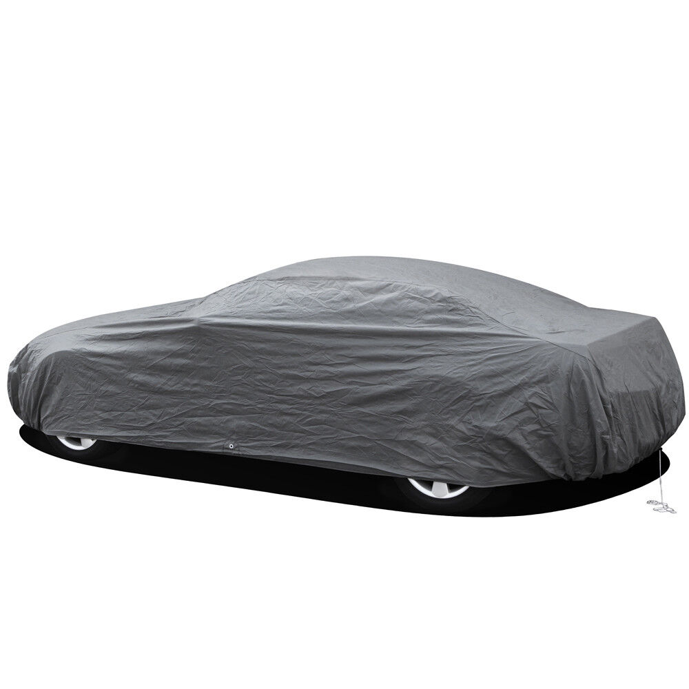 2 Layer Fitted Waterproof Car Cover Free Storage Bag & Cable OEM TM® Brand Name