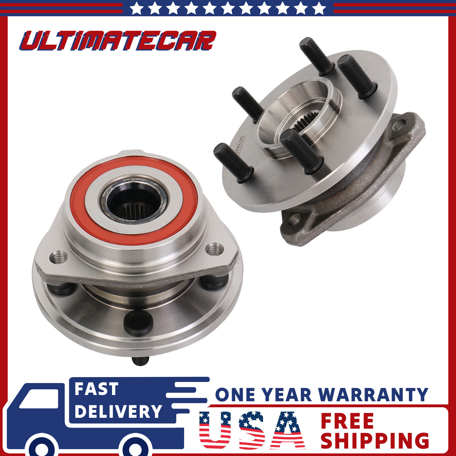 Front Wheel Hub Bearing Assembly For Jeep Grand Cherokee Comanche Wrangler TJ