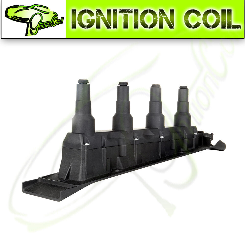 Direct New Ignition Coil Cassette Pack Black for Saab 9-3 9-5 Turbo 4 Cyl UF577