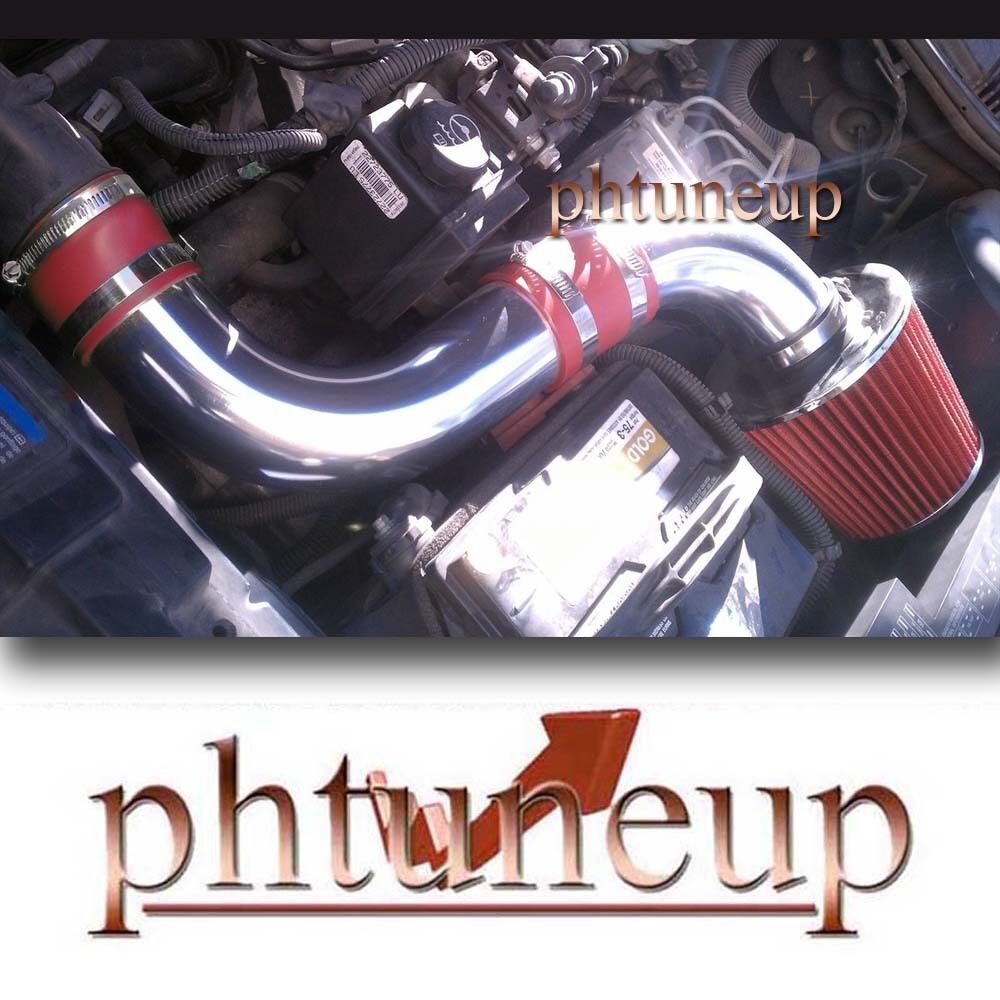 RED RED 2002-2005 CHEVY CAVALIER 2.2 2.2L (ECOTEC ONLY) AIR INTAKE KIT SYSTEMS