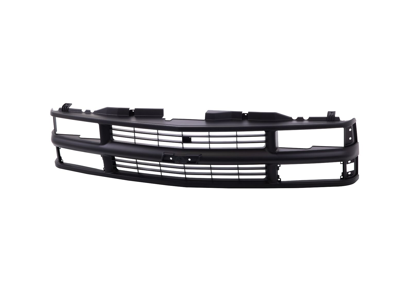 Full Black Grille Fits 94-98 Chevy C/K 1500 2500 3500 Composite Pickup Truck