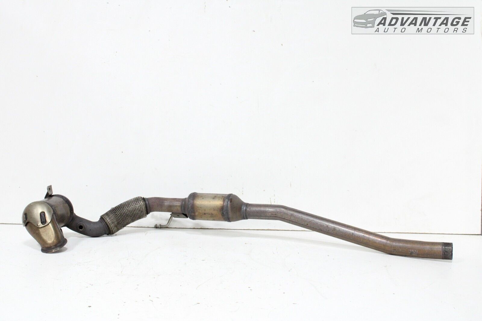 2015-2017 AUDI A3 QUATTRO 2.0L AWD GAS EXHAUST UNDERBODY DOWNPIPE PIPE TUBE OEM