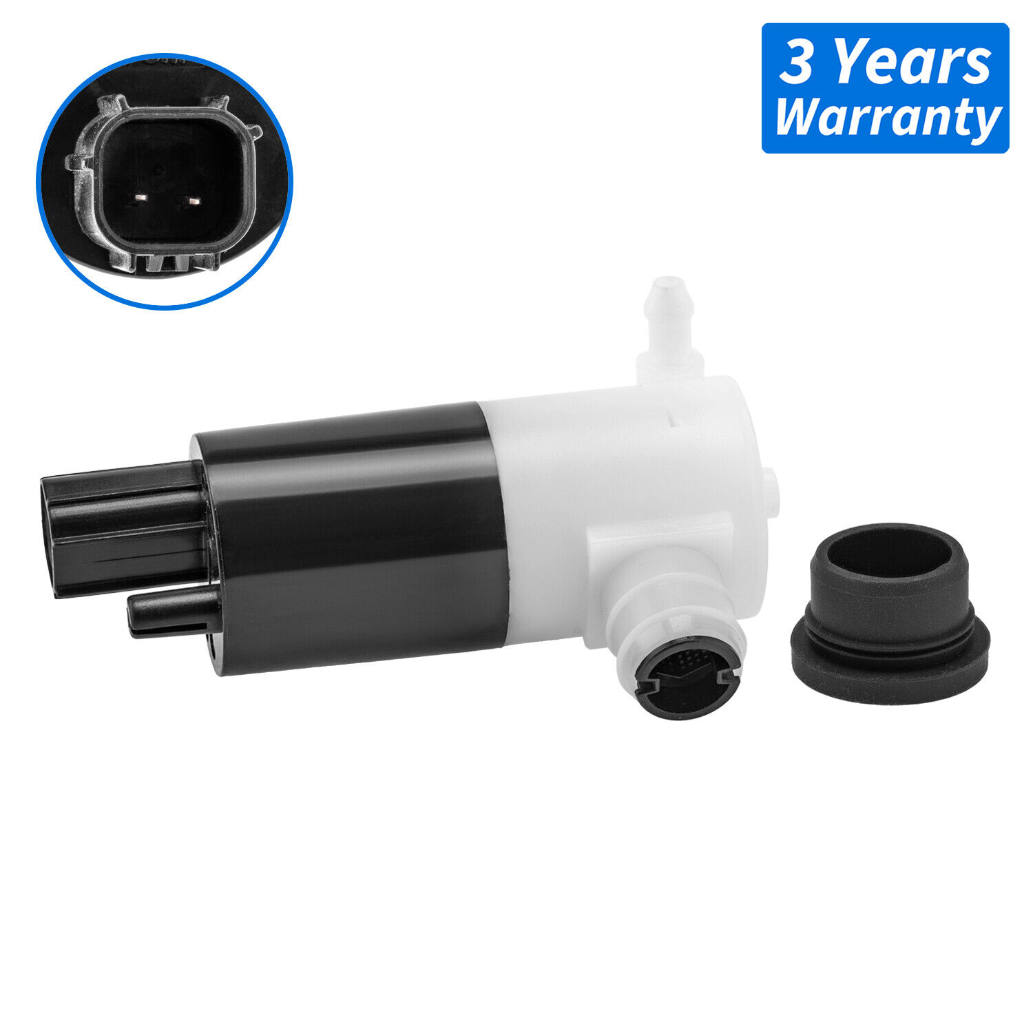 Windshield Washer Pump For Ford Fiesta Taurus Fusion Lincoln MKS Mercury Sable