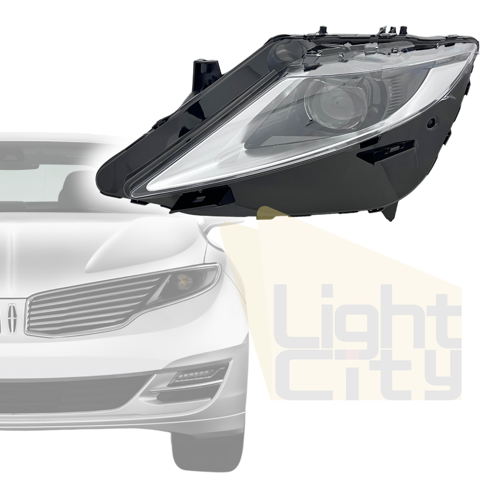 For 2013-2016 Lincoln MKZ [Full LED] Driver Side Projector Headlight (w/ AFS) LH