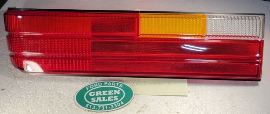 Ford Tempo 1986 Tail Light Lens Assembly Right Side NOS