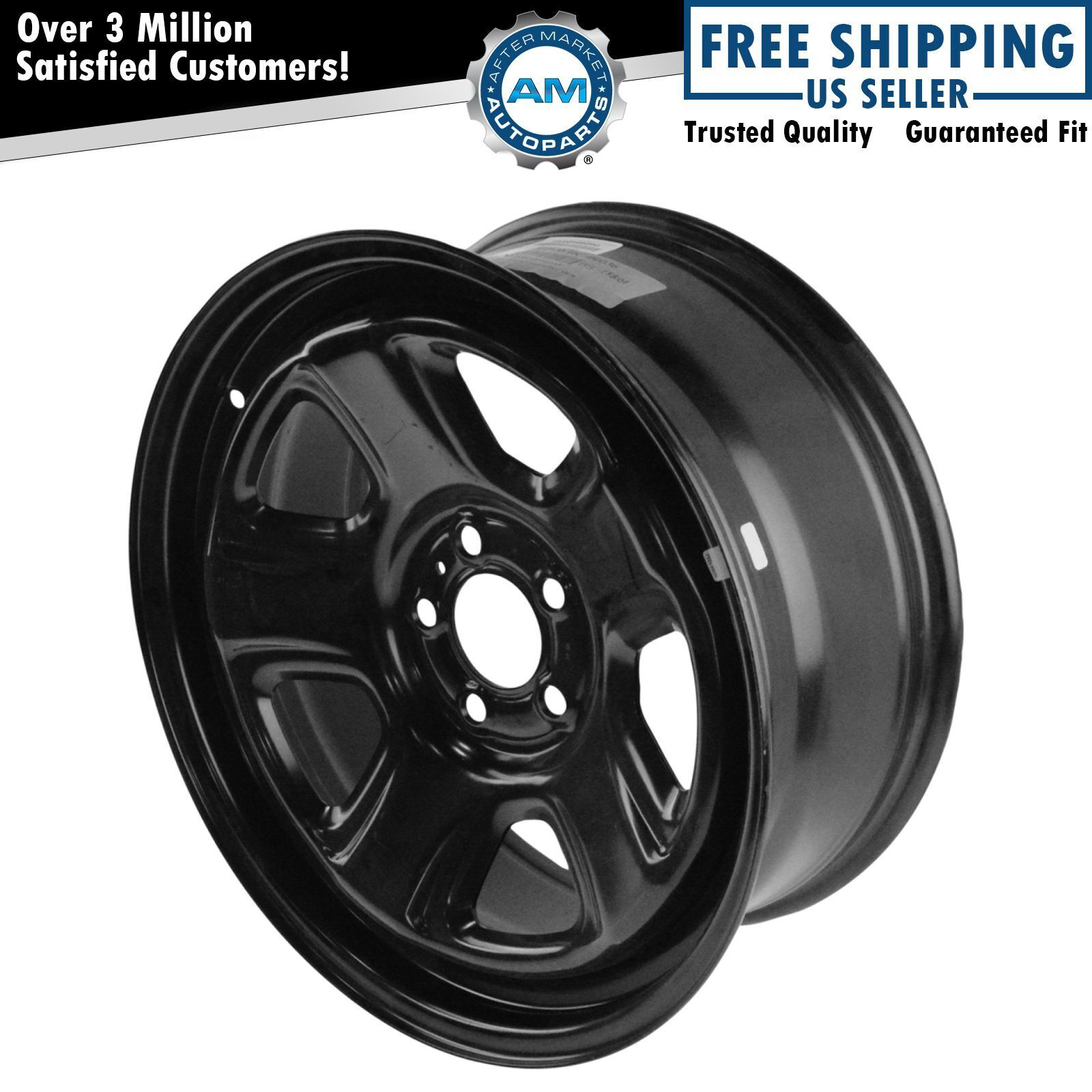 OEM 18 x 7.5 Steel Wheel Black for Charger Magnum Challenger Police Package New
