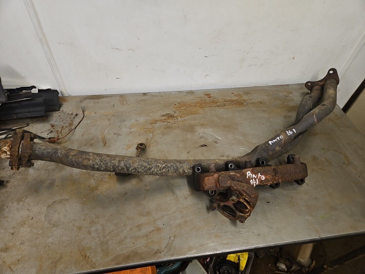 ford pinto exhaust manifold down pipe