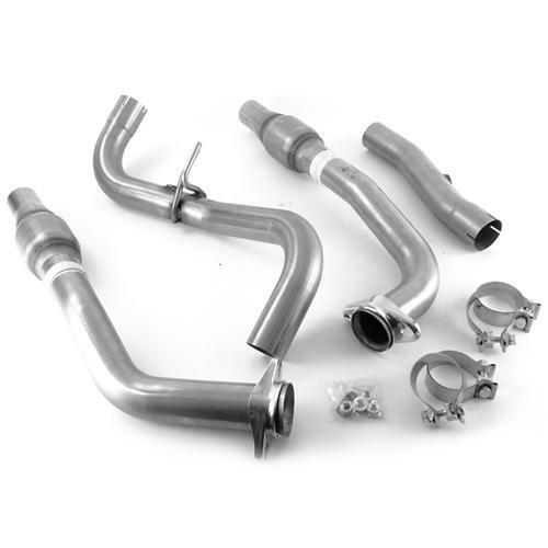BASSANI 54150L3 HIGH FLOW MID PIPES w/CONVERTERS 1999-04 F150 FORD SVT LIGHTNING
