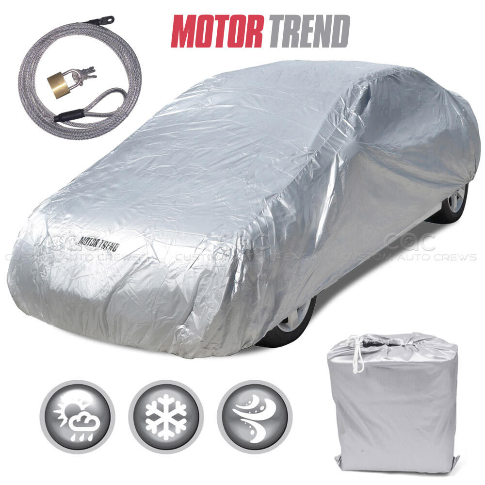 Motor Trend All Season Complete Waterproof Car Cover Fits up to 190