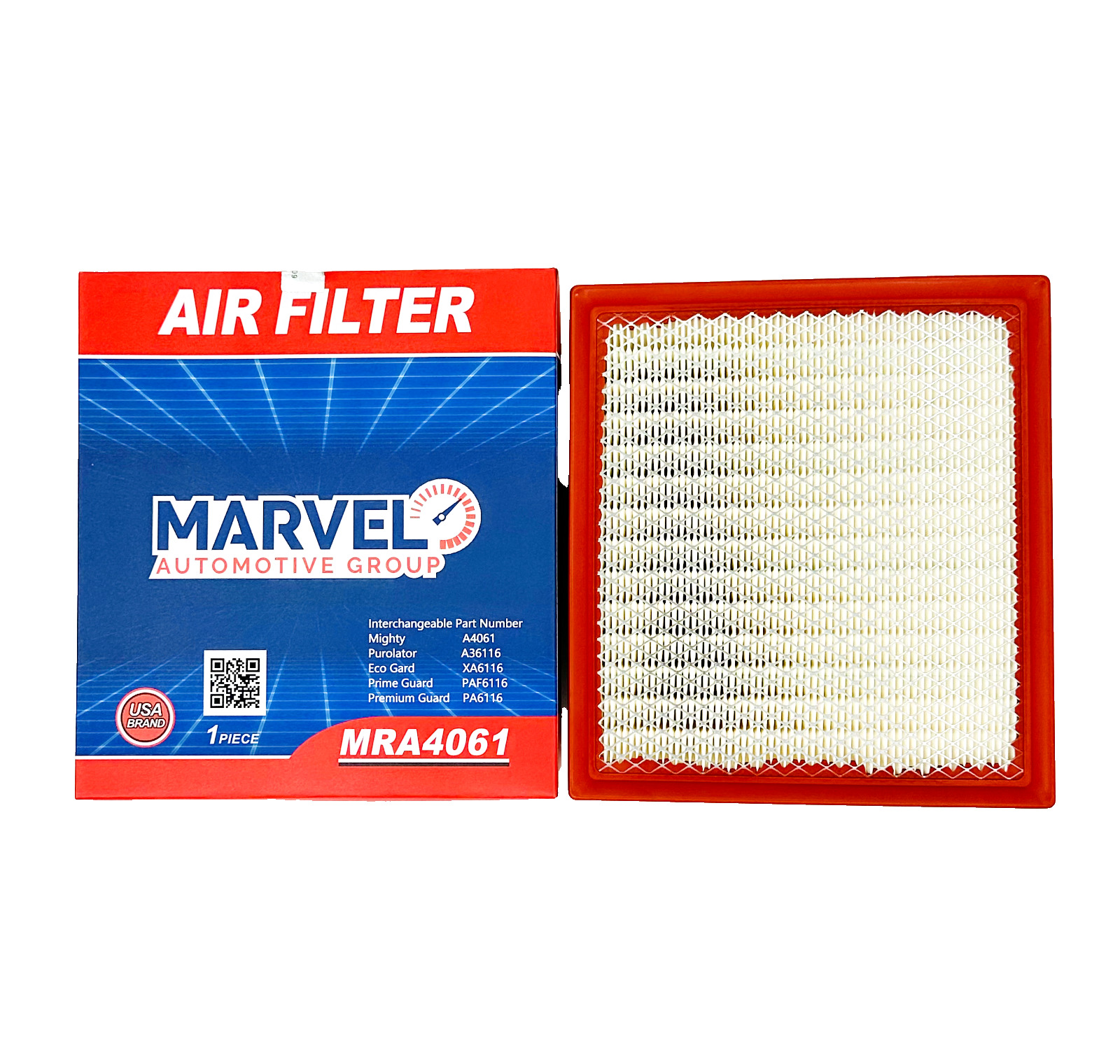 Marvel Engine Air Filter MRA4061 (17801-31130) for Jeep Grand Cherokee 2011-2021