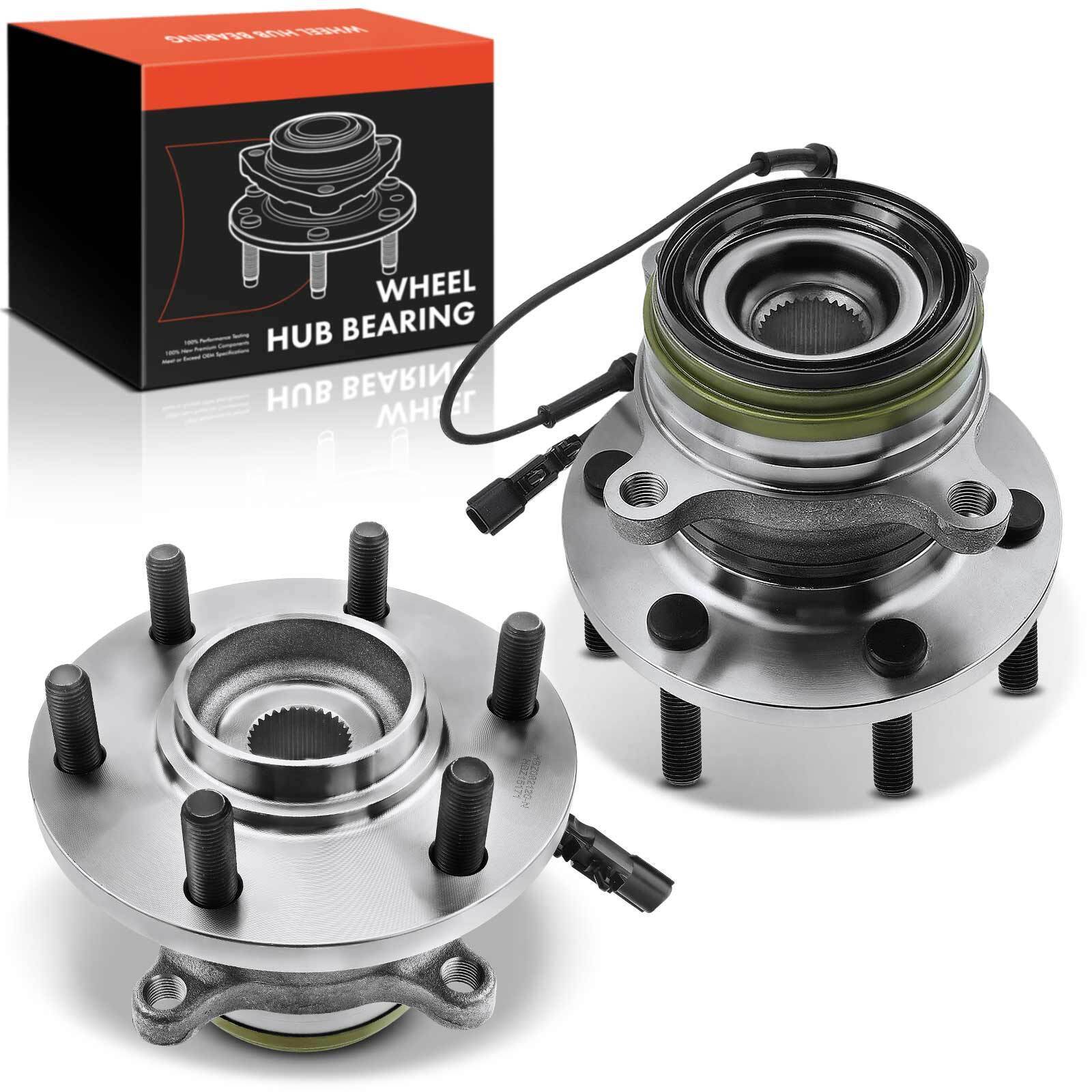 Front Left & Right Wheel Hub Bearing Assembly for Nissan Titan XD 2016-2023 4WD