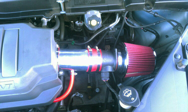 Short Ram Air Intake Kit + RED Filter for 07-11 GMC Acadia SLE/SLT/SL/Denali V6