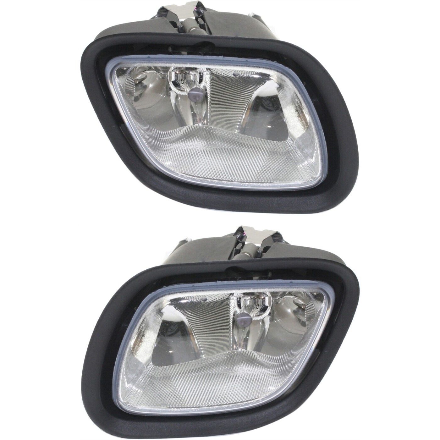 Fog Light Set For 2008-2017 Freightliner Cascadia Left and Right Side With Bulbs