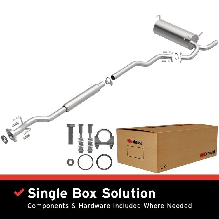 BRExhaust 2011-2017 Nissan Juke L4 1.6L Direct-Fit Replacement Exhaust System