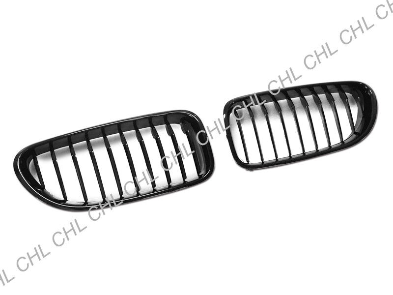 Shiny Black Front Grille Grill For 2012-2018 BMW F06 F12 F13 6-Series 640i 650i 