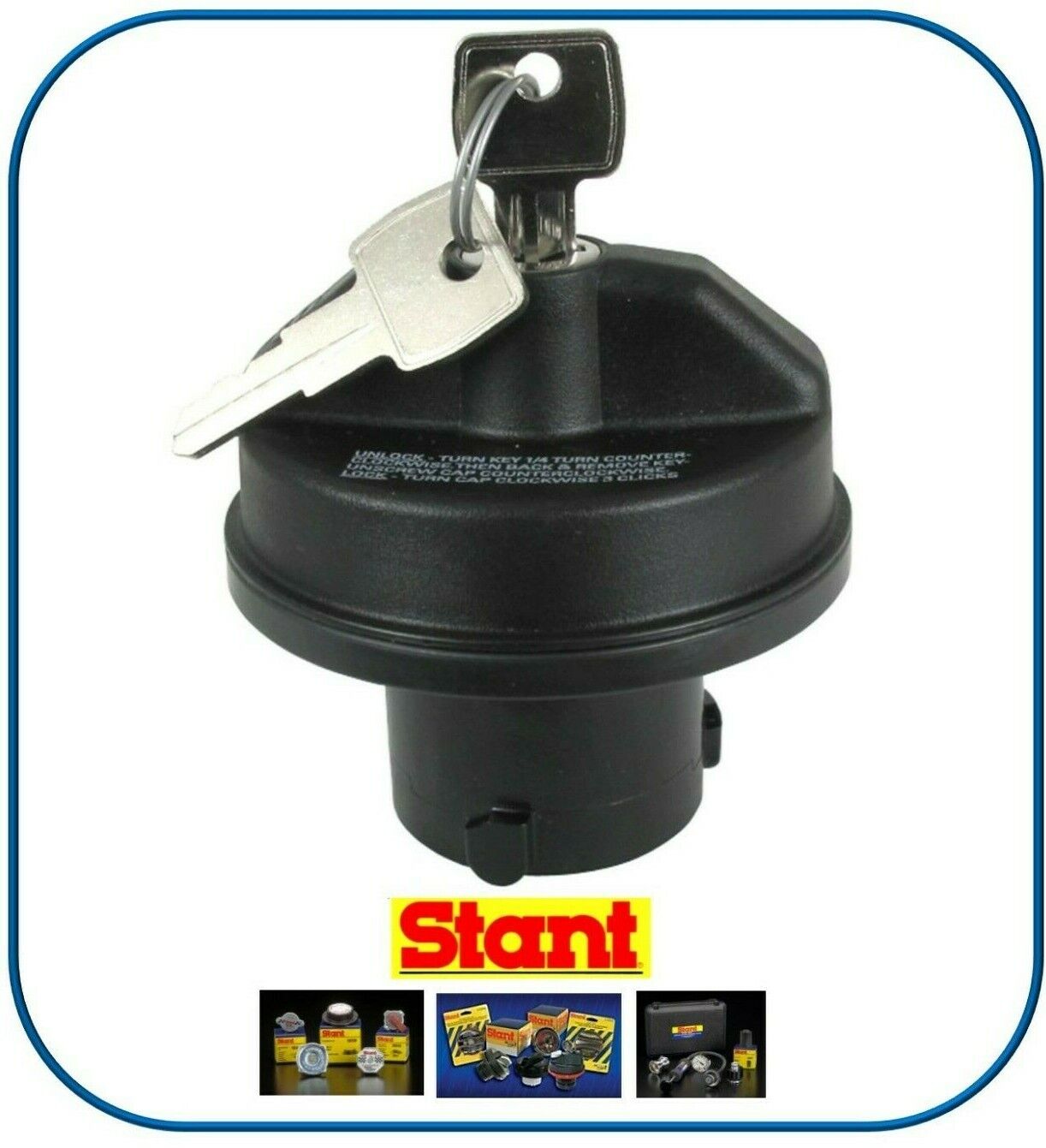  STANT 10502 OEM Locking Fuel / Gas Cap For Fuel Tank OE Replacement Genuine 