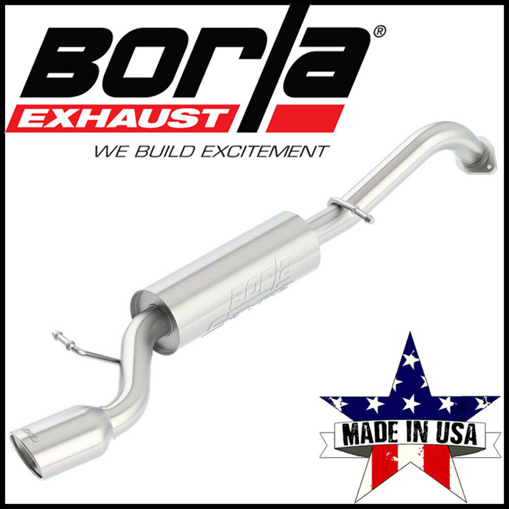 Borla S-Type Axle-Back Exhaust System Fits 2014-2019 Toyota Corolla S 1.8L