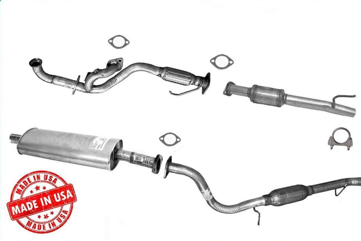 Rr Catalytic Converter Muffler Tail Pipe Exhaust for Ford Escape 3.0L 2005 2006