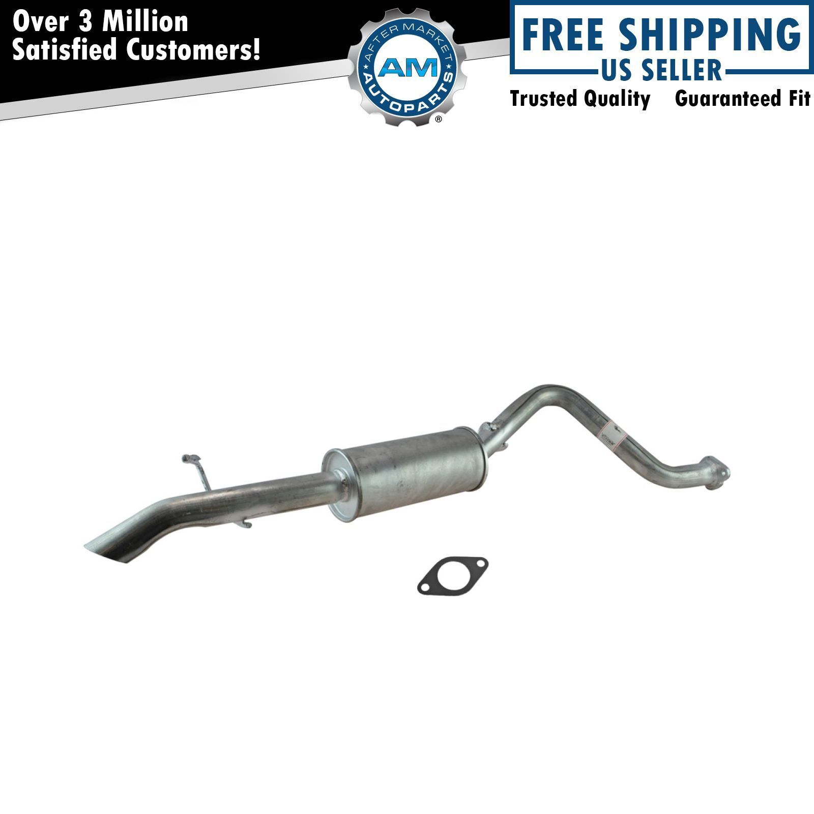Exhaust Rear Muffler with Gasket for Ford Escape Mazda Tribute SUV Truck New