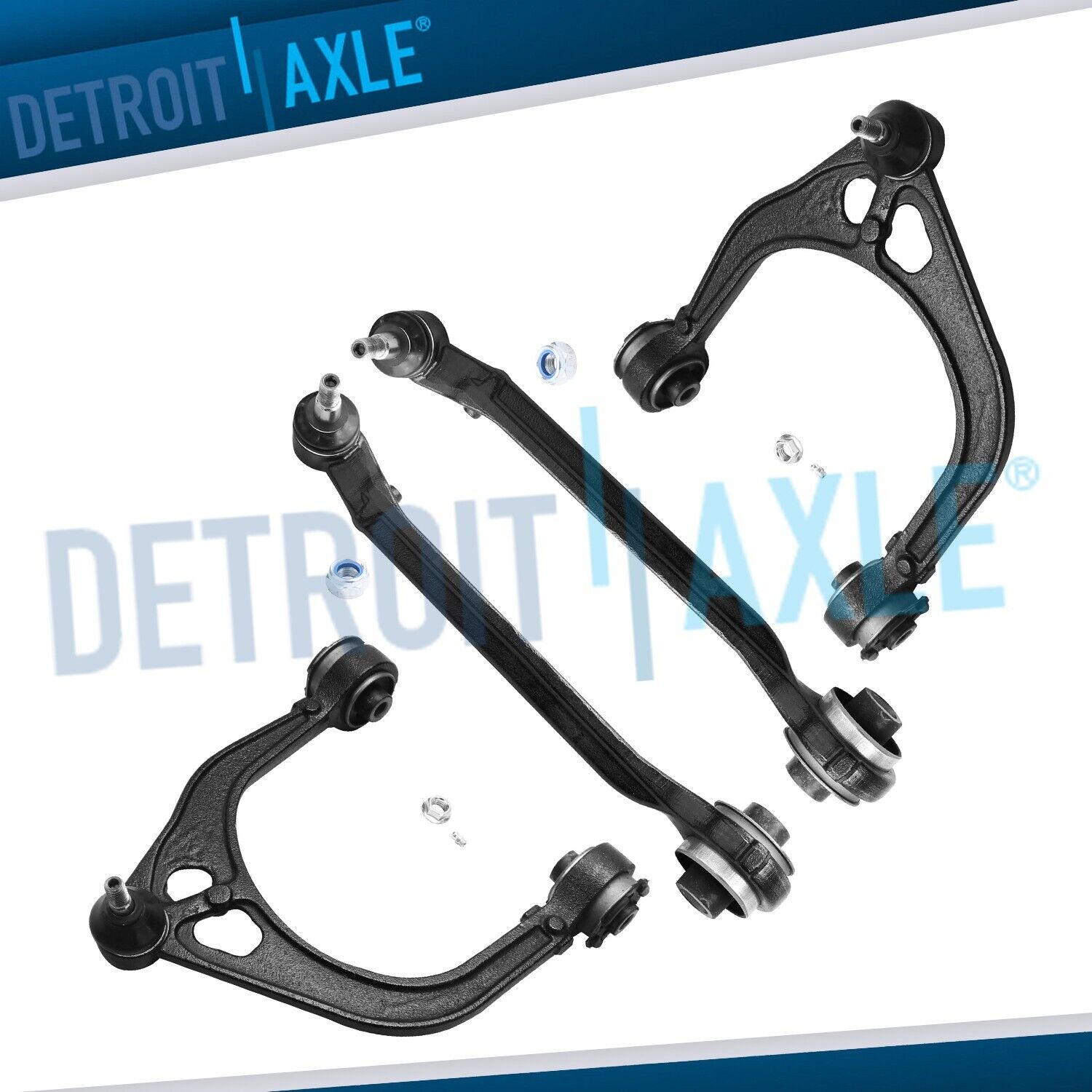 RWD Front Upper Lower Forward Control Arms for Chrysler 300 Dodge Charger Magnum