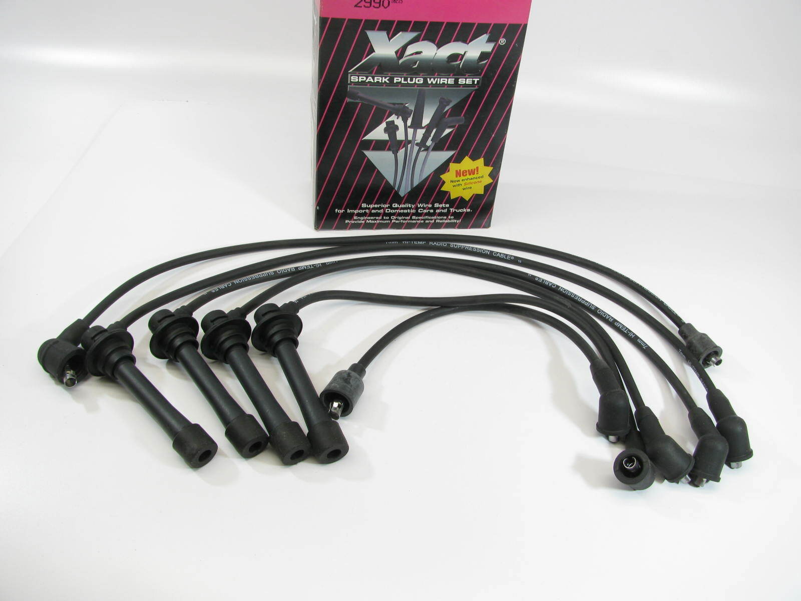 Xact 2990 Ignition Spark Plug Wire Set  For 1988-1989 Mazda 323, 1991-1994 Capri