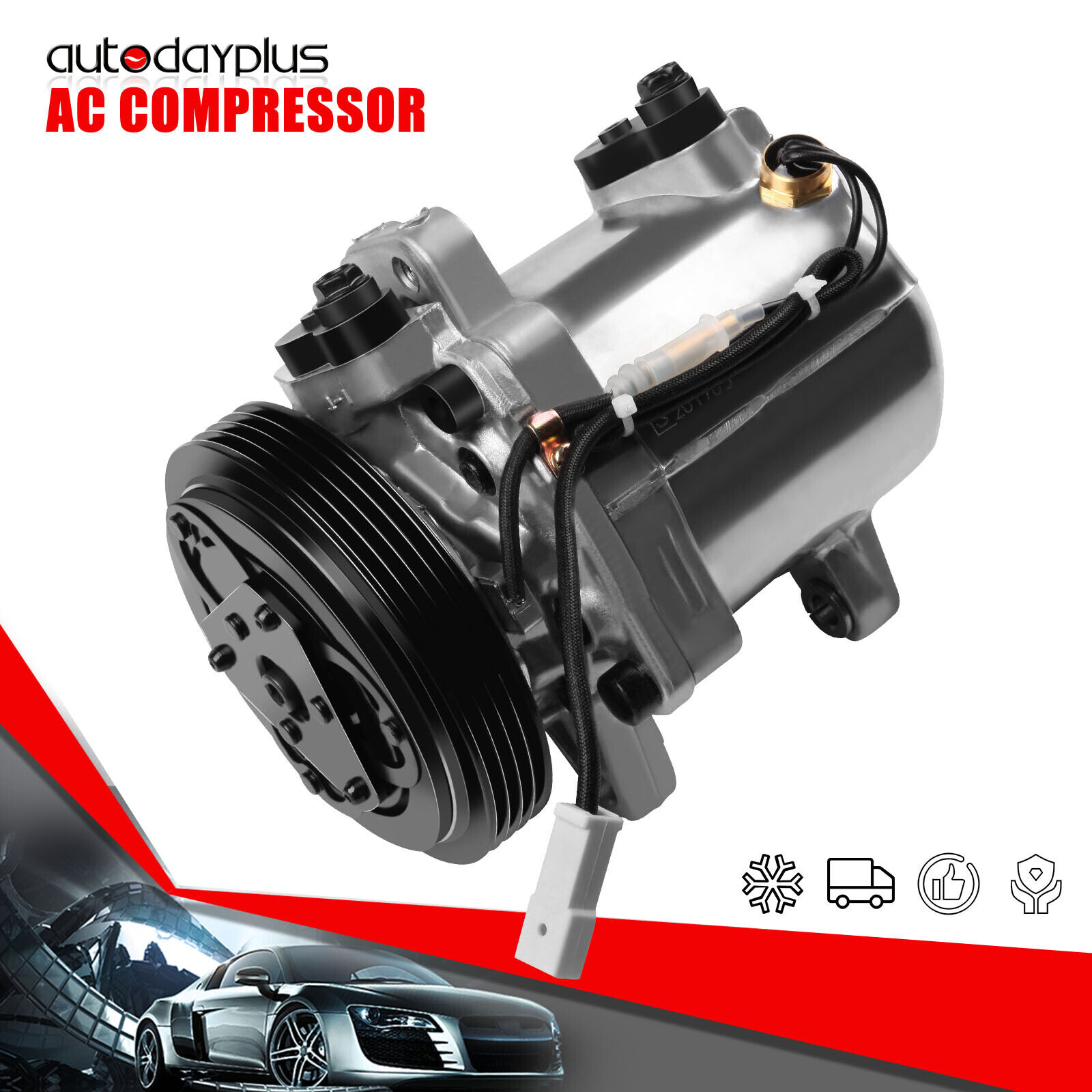 A/C Compressor For Suzuki Grand Vitara 2.5L 99-05 Esteem  95-98 1.6L CO 10620C