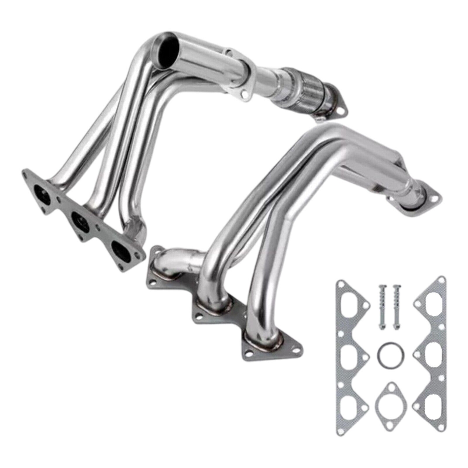 Stainless Exhaust Header For 1991-99 Mitsubishi 3000GT/91-96 Stealth 3.0 N/A VsH