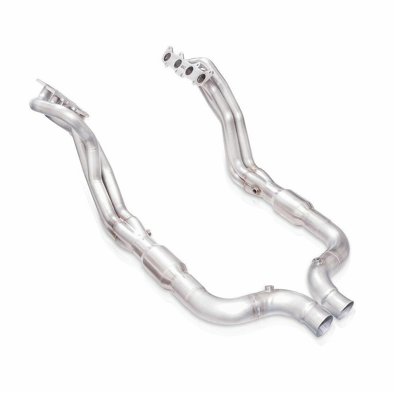 2015-2022 Mustang GT 1 7/8 Stainless Power Long Tube Headers Catted Factory Lead