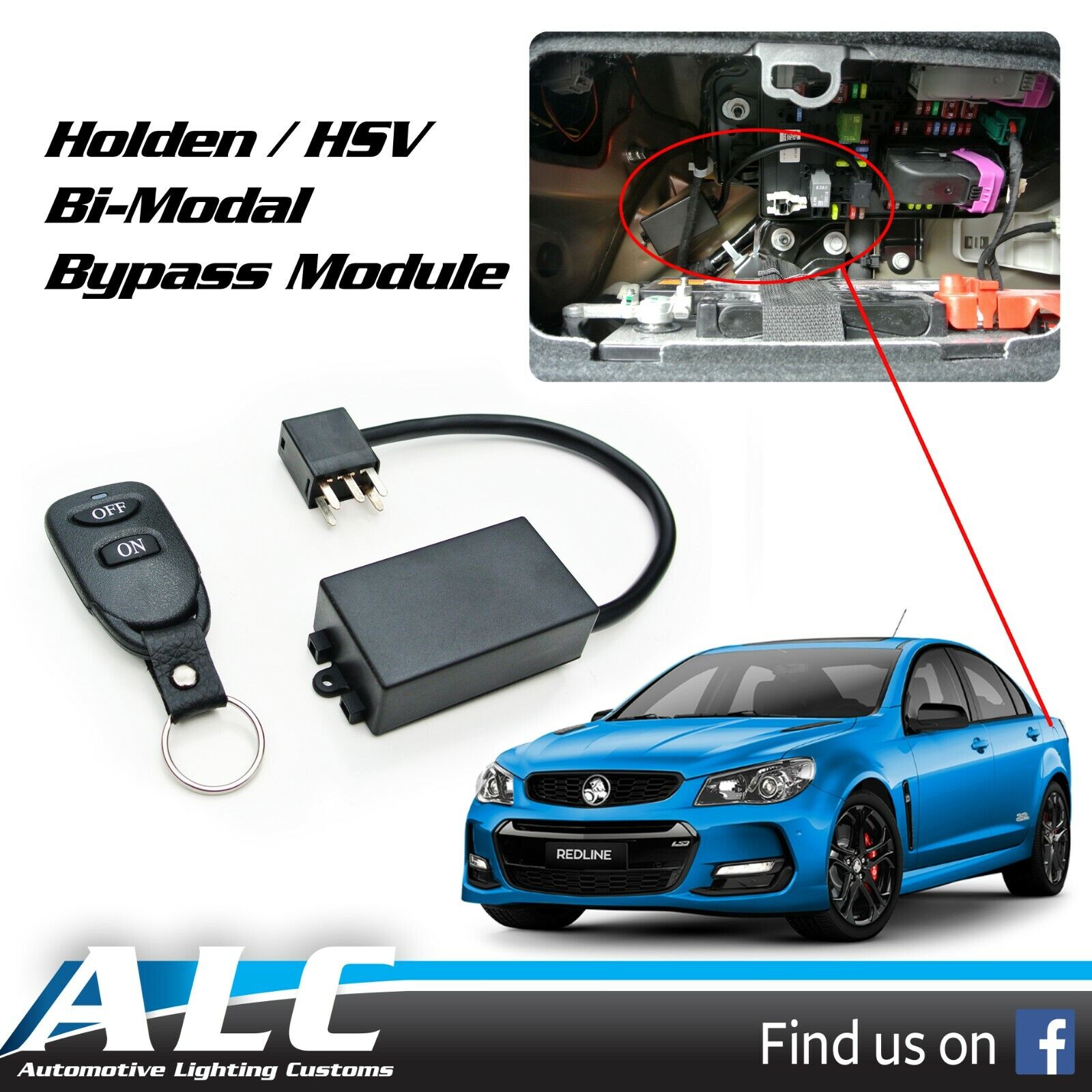 Holden VF/ HSV Plug & Play Bi-Modal Bypass Module SS SSV Redline Clubsport Maloo