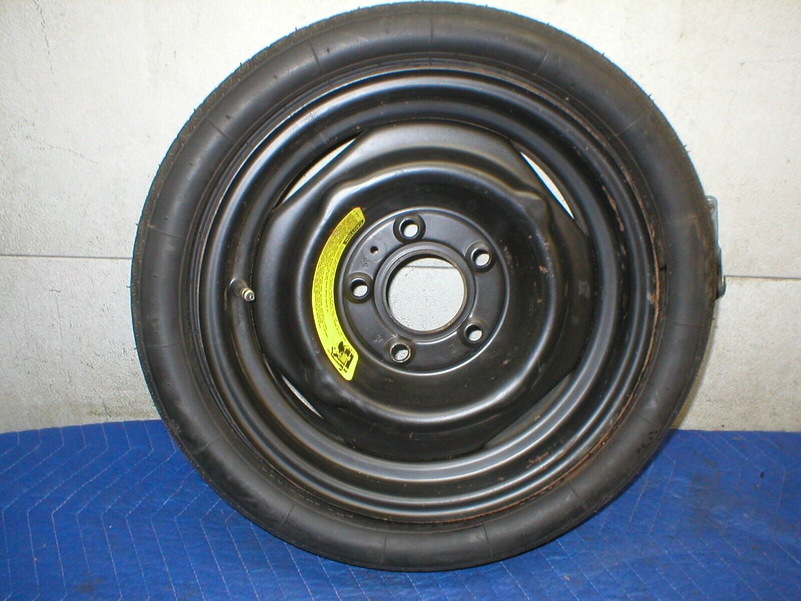 1982-1992 Camaro Firebird Trans Am inflatable spare tire OEM Unused with nubs.