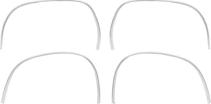 1970-76 Plymouth Duster Wheel Opening Molding Set