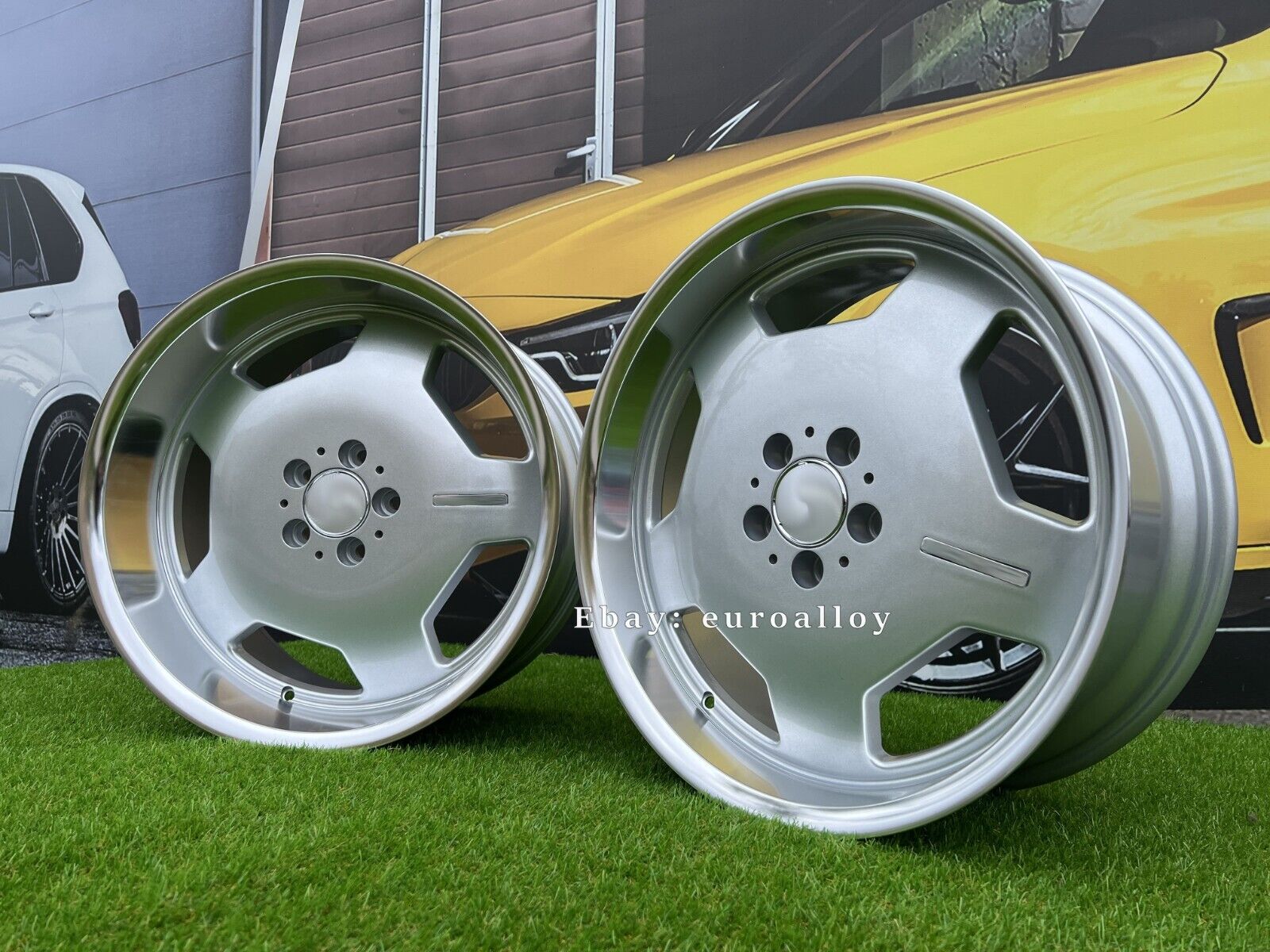 MONOBLOCK 4x 19 inch 5x112 AMG PERFORMA 25 lip wheels for MERCEDES E S SL CL