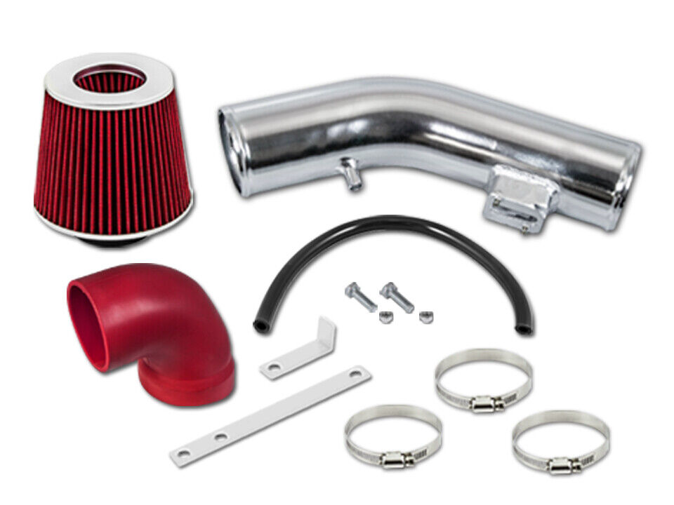 Red Short Ram Air Intake Kit + Filter For 05-10 Chevrolet Cobalt 2.2 2.4 L4
