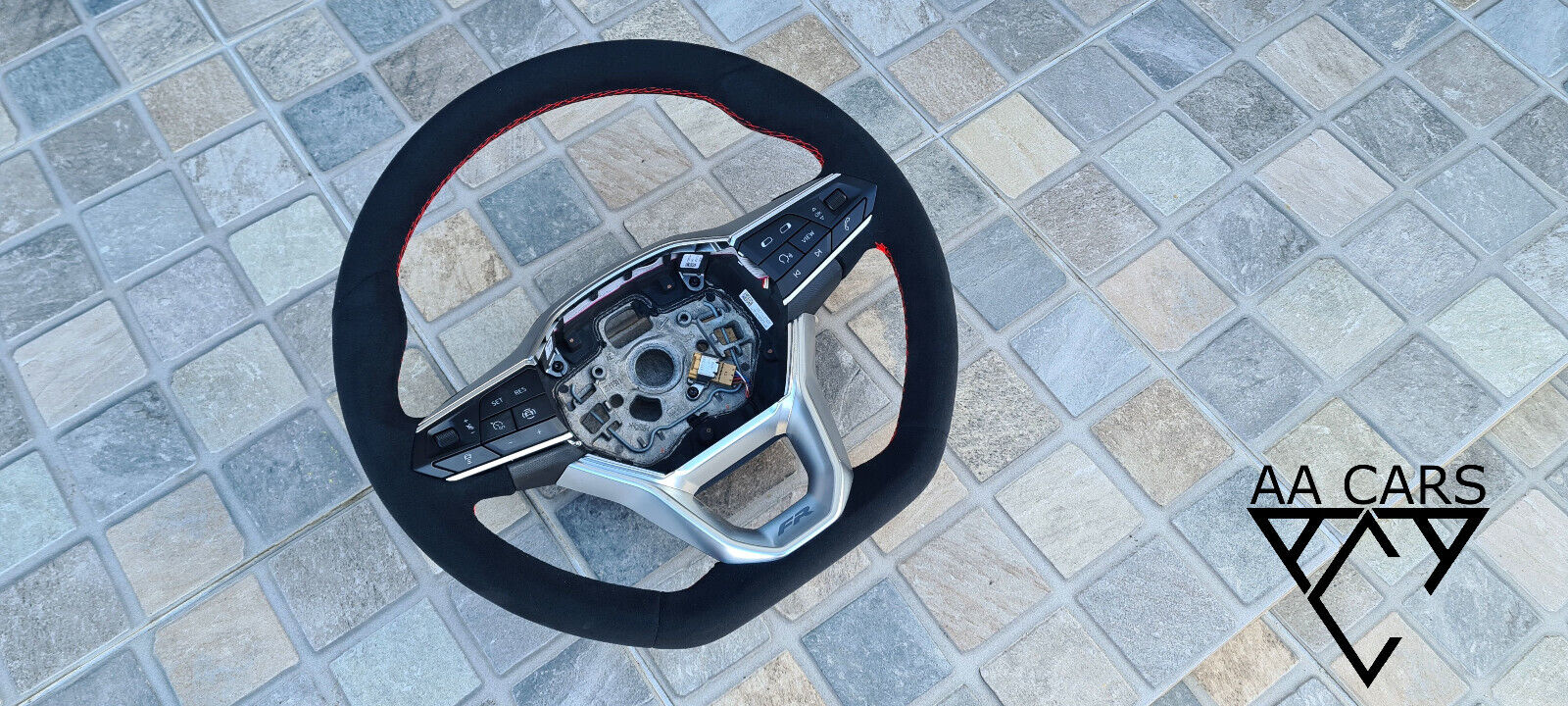 Steering Wheel SEAT LEON IV FR  CUPRA FORMENTOR ATECA NEW ALL ALCANTARA PADDLES