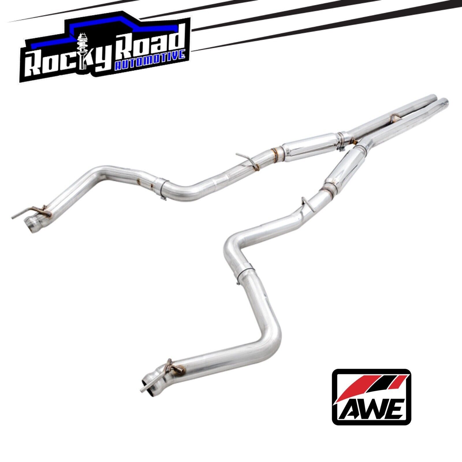 AWE Track Edition Exhaust For 15-23 Dodge Challenger Hellcat Scat Pack *OE TIPS*
