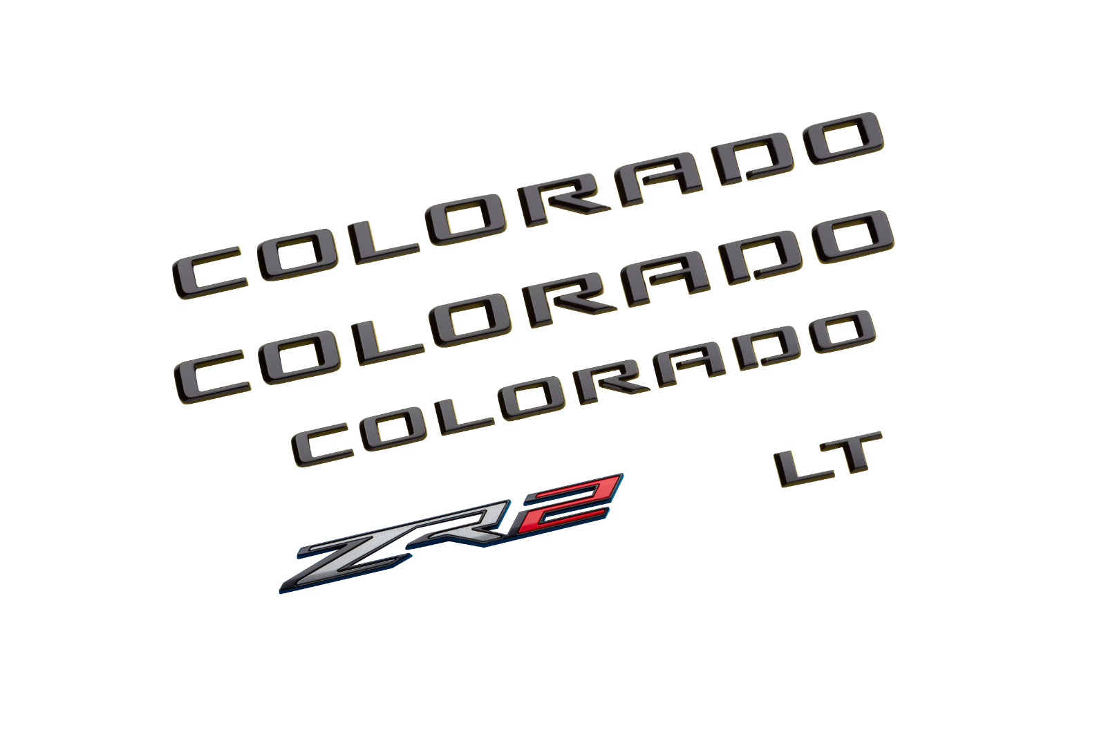 Brand New 23-24 Chevrolet Colorado Emblems In Black OEM Genuine GM # 85660257