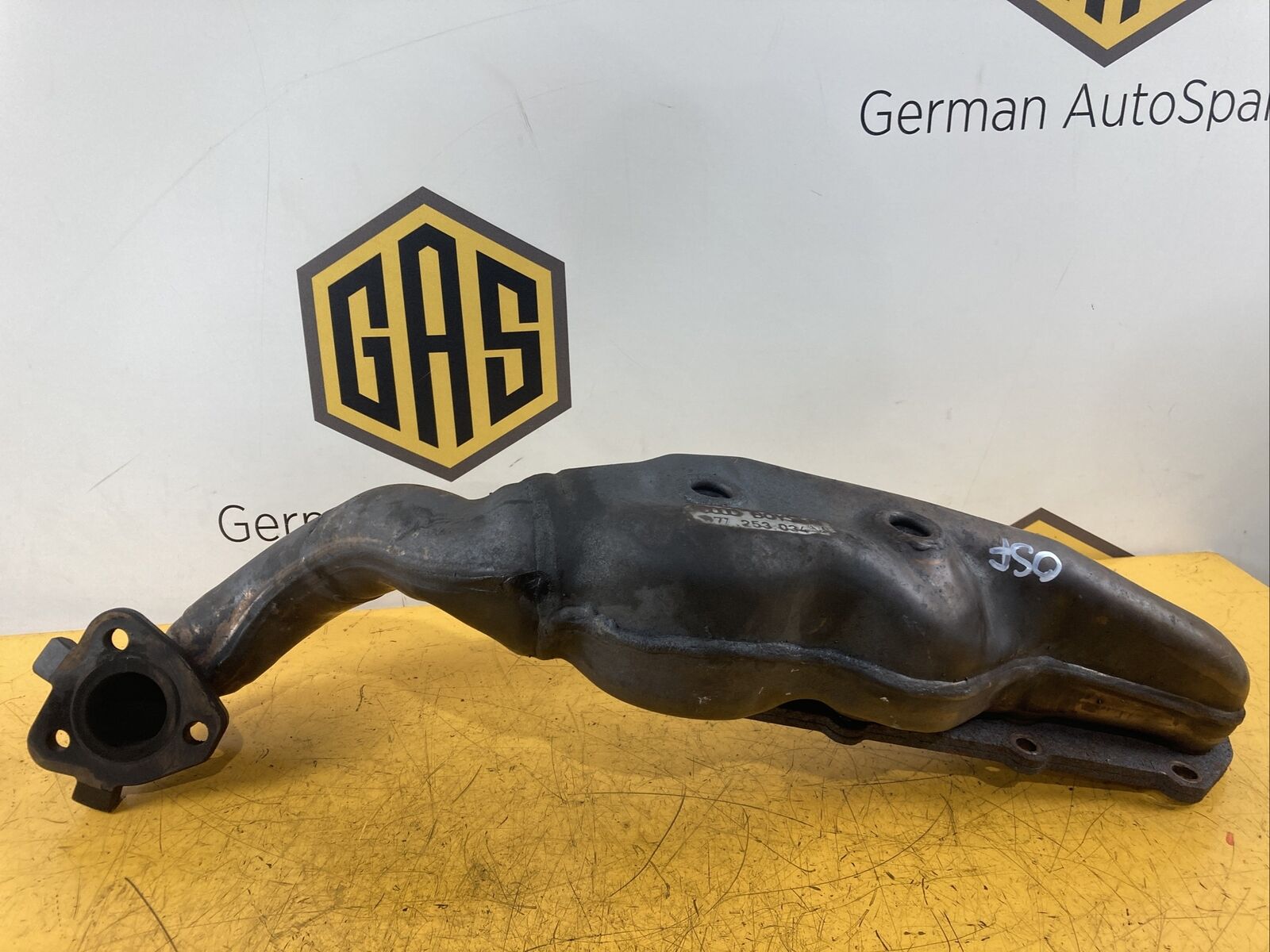 AUDI RS6 C5 4B 4.2 V8 DRIVERS OFFSIDE EXHAUST MANIFOLD HEADER ASSEMBLY OEM